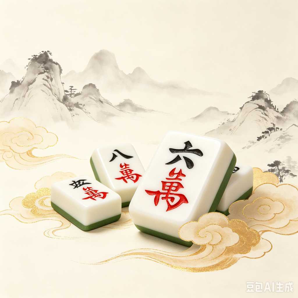 matte texture mahjong set