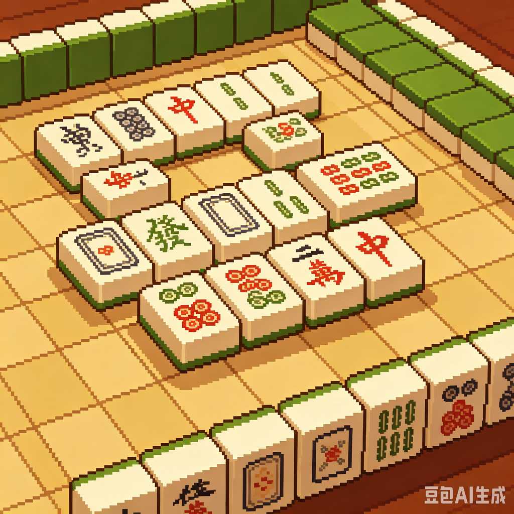 custom glitter mahjong tiles